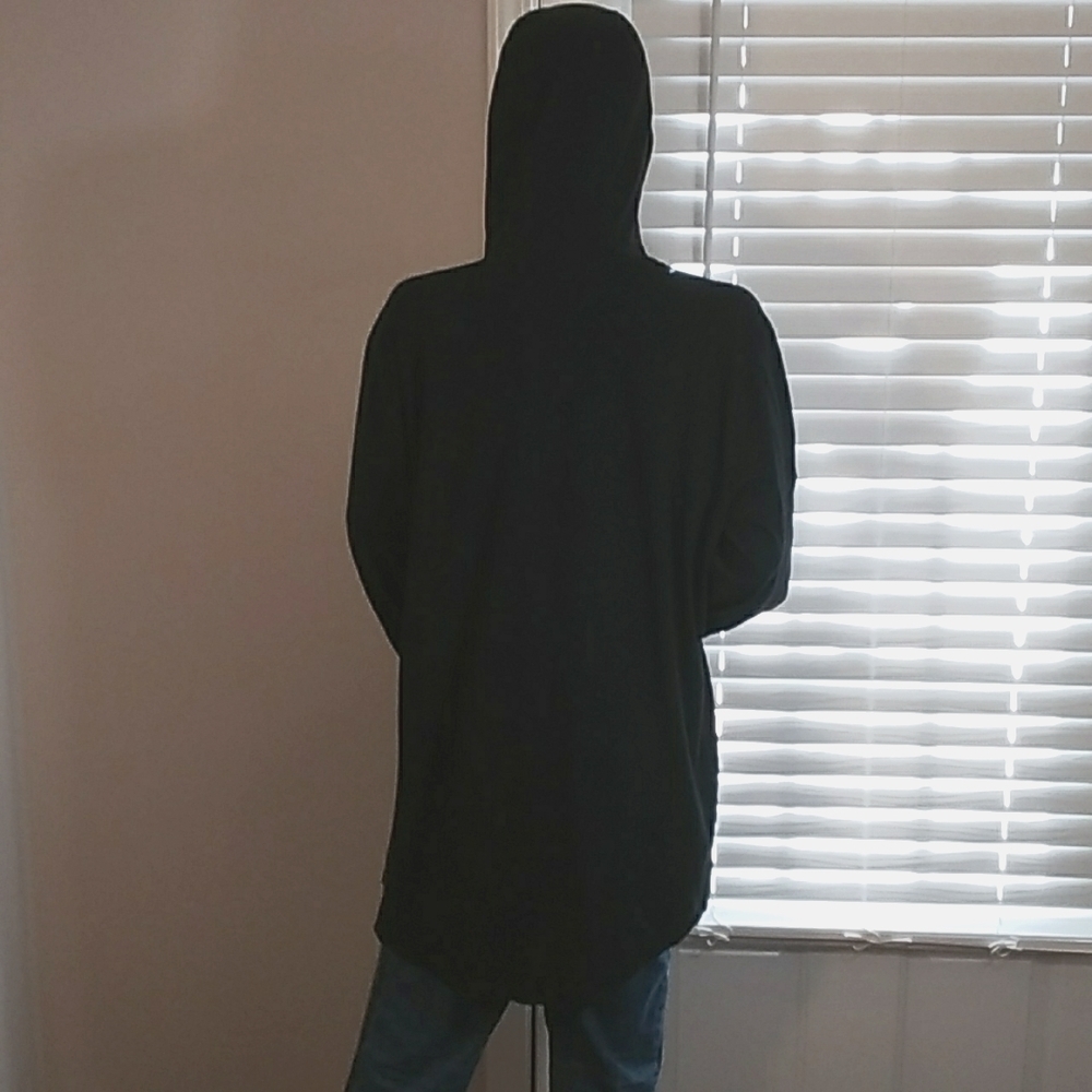 Nike Viking Basketball Size L-G Women's Black Hooded Long Sleeves Sweatshirt. - Picture 9 of 11